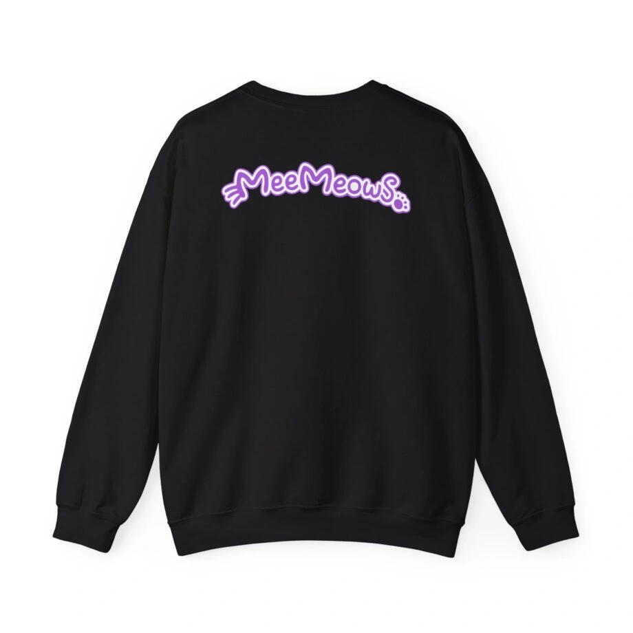 Aphmau Carnival Unisex Heavy Blend Crewneck Sweatshirt Aphmau Carnival Unisex Heavy Blend Crewneck Sweatshirt Black Back Side