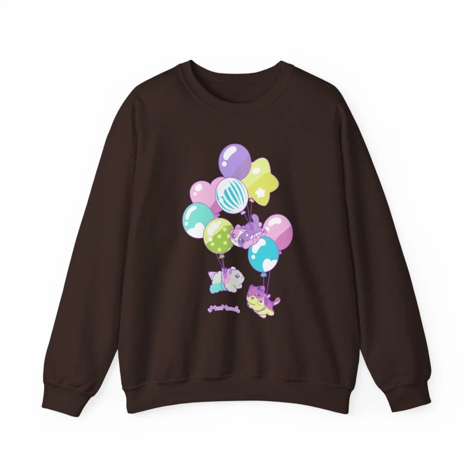 Aphmau Carnival Unisex Heavy Blend Crewneck Sweatshirt Aphmau Carnival Unisex Heavy Blend Crewneck Sweatshirt Dark Chocolate