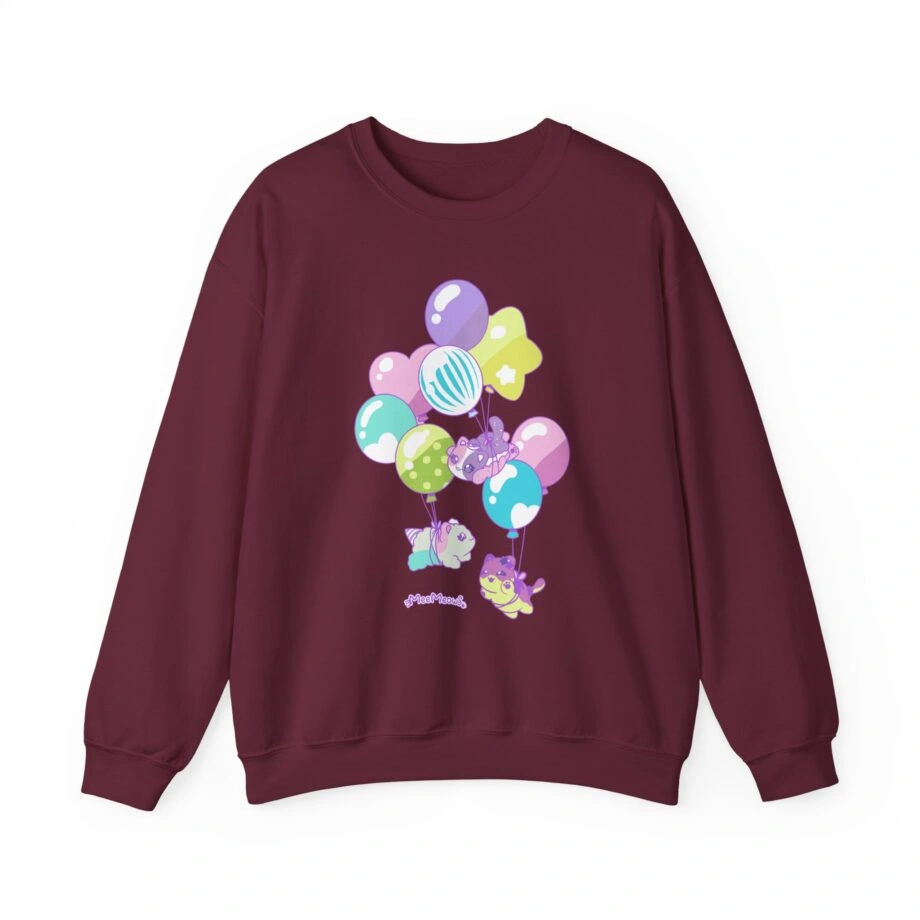 Aphmau Carnival Unisex Heavy Blend Crewneck Sweatshirt Aphmau Carnival Unisex Heavy Blend Crewneck Sweatshirt Maroon