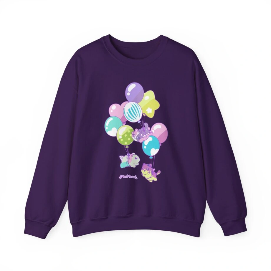 Aphmau Carnival Unisex Heavy Blend Crewneck Sweatshirt Aphmau Carnival Unisex Heavy Blend Crewneck Sweatshirt Purple