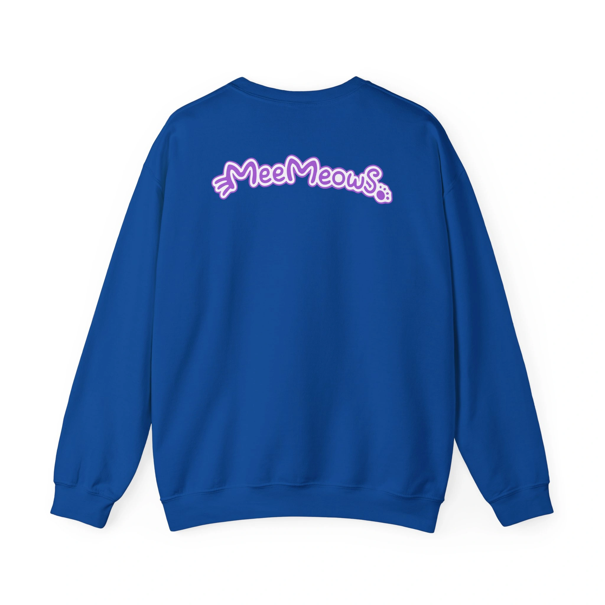 Aphmau Carnival Unisex Heavy Blend Crewneck Sweatshirt Aphmau Carnival Unisex Heavy Blend Crewneck Sweatshirt Royal Back Side