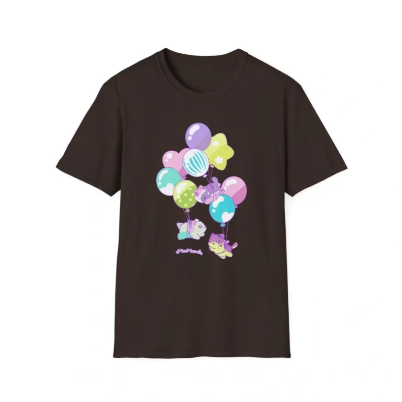 Aphmau Carnival Unisex Softstyle T-Shirt Dark Chocolate