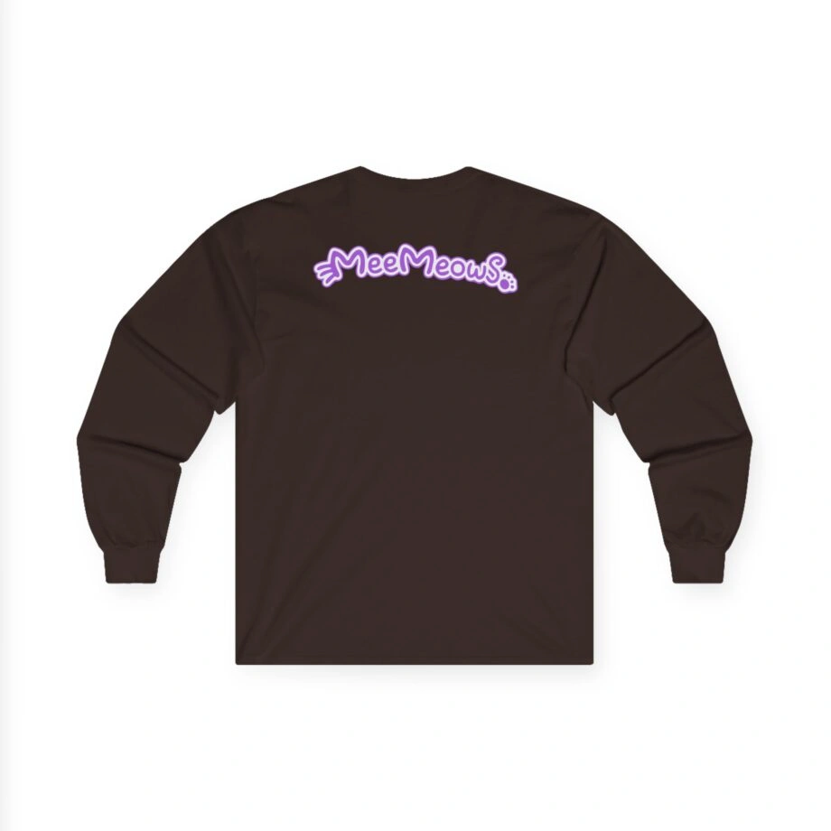 Aphmau Carnival Unisex Ultra Cotton Long Sleeve Tee Aphmau Carnival Unisex Ultra Cotton Long Sleeve Tee Dark Chocolate Back Side