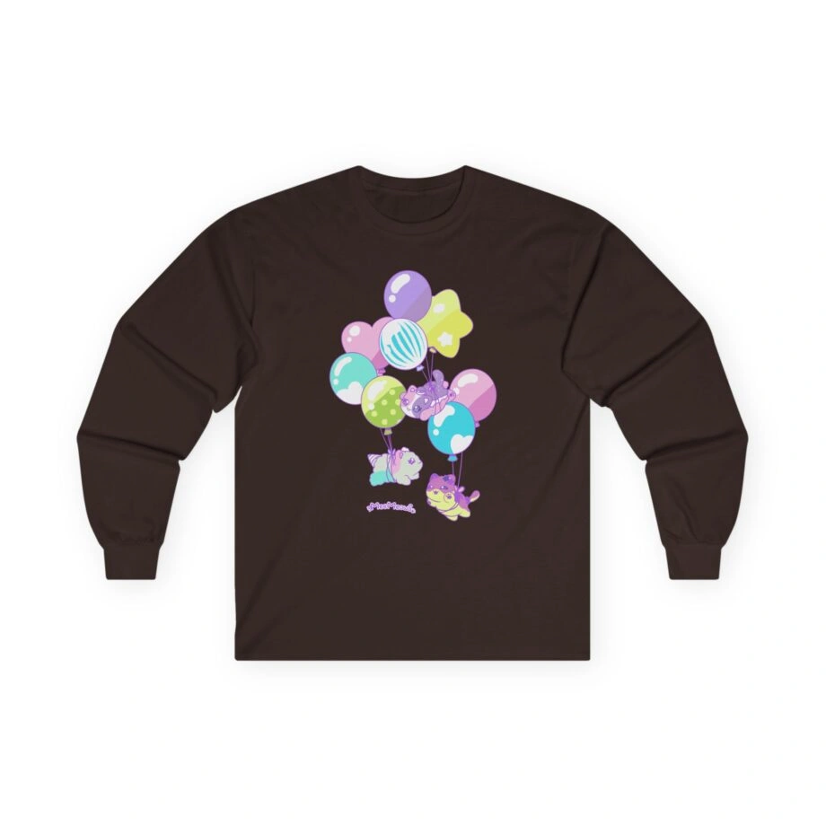 Aphmau Carnival Unisex Ultra Cotton Long Sleeve Tee Aphmau Carnival Unisex Ultra Cotton Long Sleeve Tee Dark Chocolate