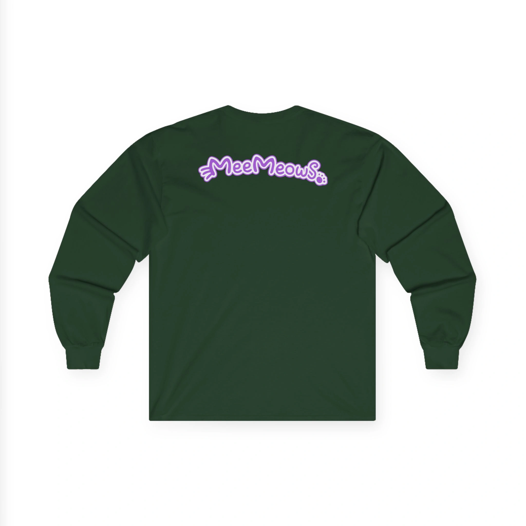 Aphmau Carnival Unisex Ultra Cotton Long Sleeve Tee Aphmau Carnival Unisex Ultra Cotton Long Sleeve Tee Forest Green Back Side