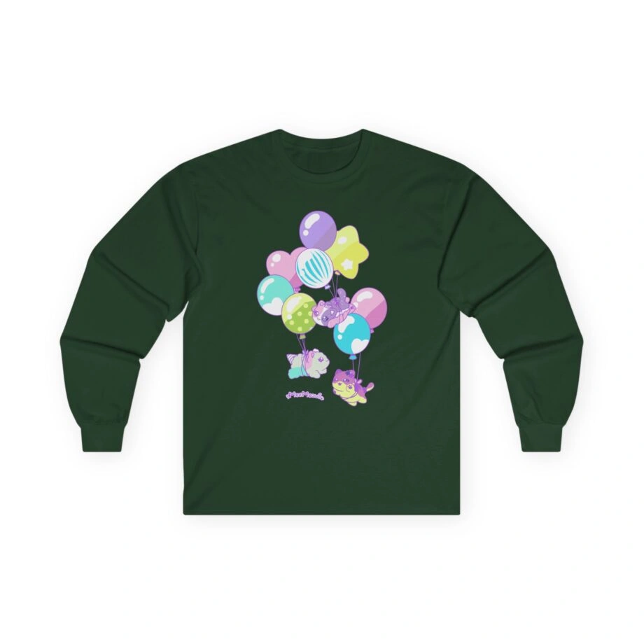 Aphmau Carnival Unisex Ultra Cotton Long Sleeve Tee Aphmau Carnival Unisex Ultra Cotton Long Sleeve Tee Forest Green