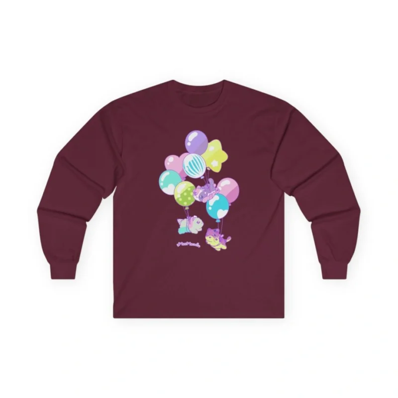 Aphmau Carnival Unisex Ultra Cotton Long Sleeve Tee Maroon