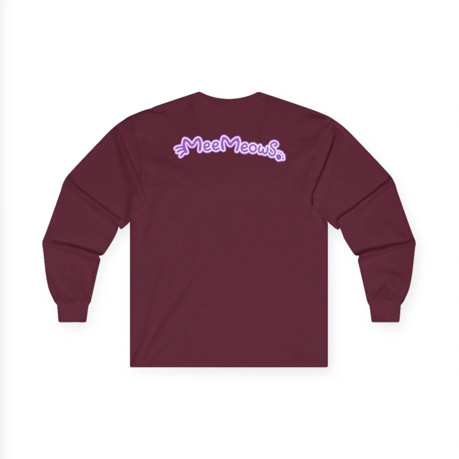 Aphmau Carnival Unisex Ultra Cotton Long Sleeve Tee Aphmau Carnival Unisex Ultra Cotton Long Sleeve Tee Maroon Back Side