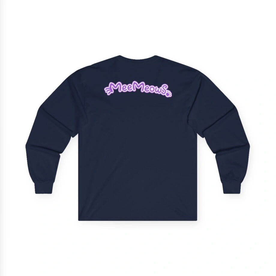 Aphmau Carnival Unisex Ultra Cotton Long Sleeve Tee Aphmau Carnival Unisex Ultra Cotton Long Sleeve Tee Navy Back Side