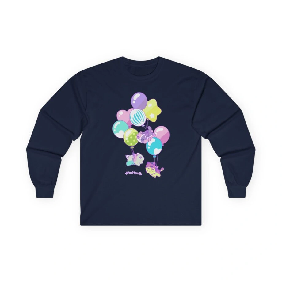 Aphmau Carnival Unisex Ultra Cotton Long Sleeve Tee Aphmau Carnival Unisex Ultra Cotton Long Sleeve Tee Navy