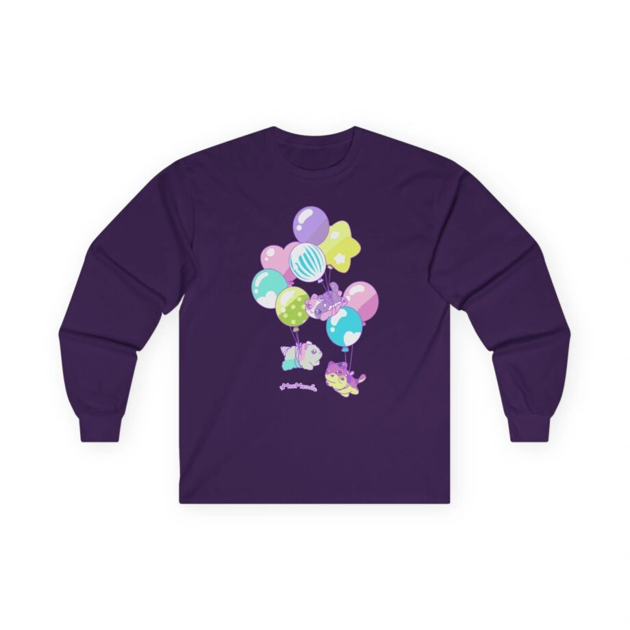 Aphmau Carnival Unisex Ultra Cotton Long Sleeve Tee Aphmau Carnival Unisex Ultra Cotton Long Sleeve Tee Purple