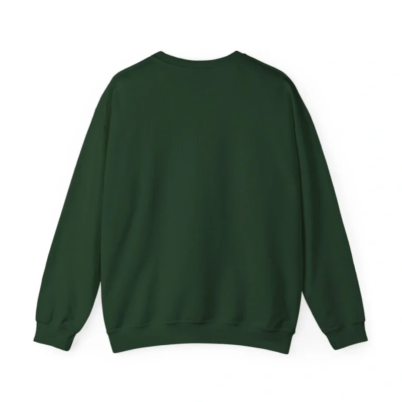 Aphmau Demon Cat Unisex Heavy Blend Crewneck Sweatshirt Forest Green Back Side