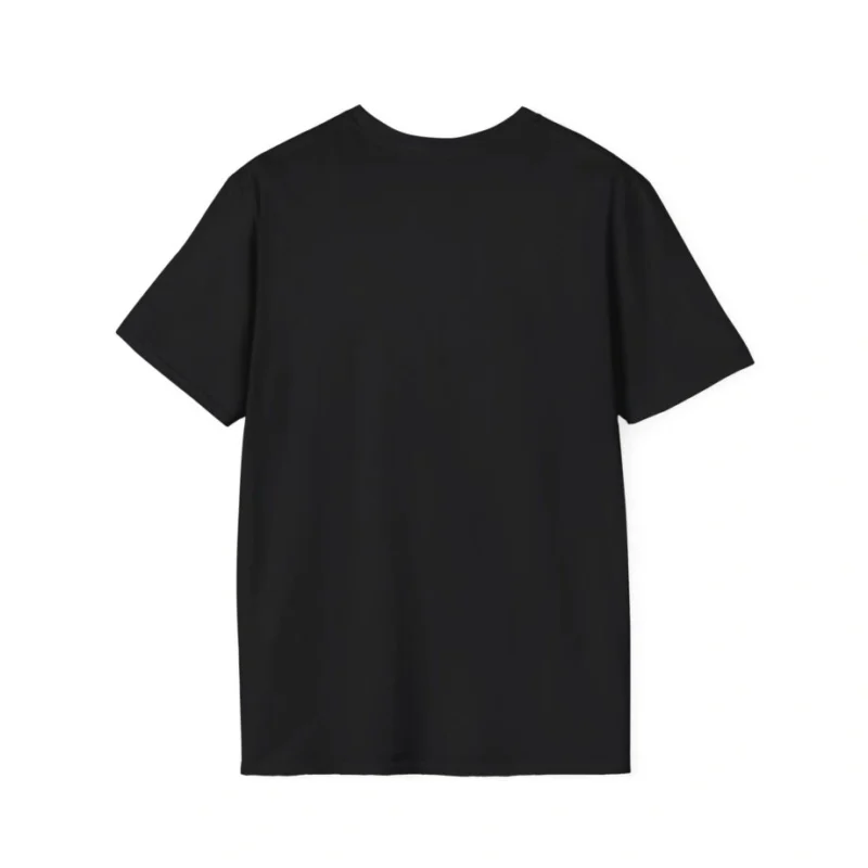 Aphmau & Friends Unisex Softstyle T-Shirt Black Back Side