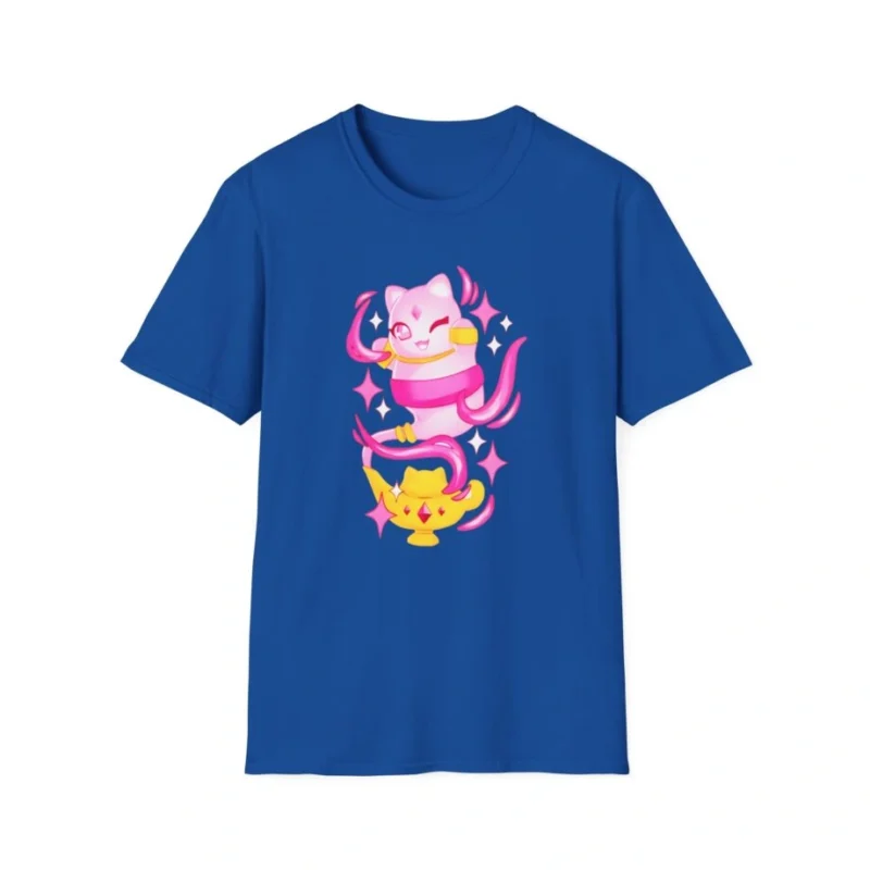 Aphmau Genie Cat Unisex Softstyle T-Shirt Royal