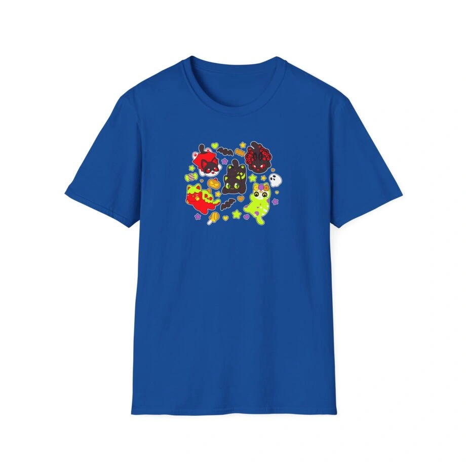 Aphmau Halloween Unisex Softstyle Blend T-Shirt Aphmau Halloween Unisex Softstyle T-Shirt Royal