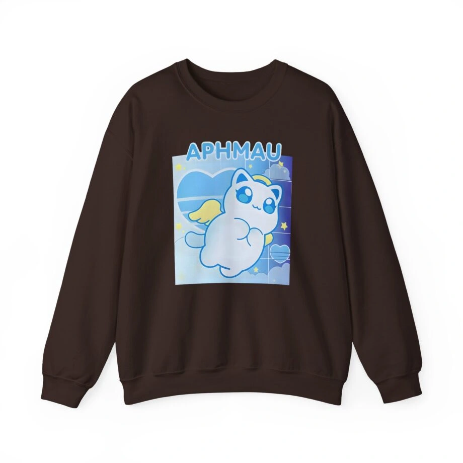 Aphmau Naughty Nice Holiday Unisex Heavy Blend Sweatshirt Aphmau Naughty Nice Holiday Unisex Heavy Blend Crewneck Sweatshirt Dark Chocolate