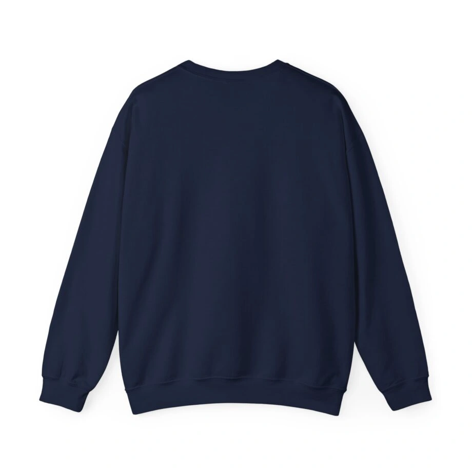 Aphmau Naughty Nice Holiday Unisex Heavy Blend Sweatshirt Aphmau Naughty Nice Holiday Unisex Heavy Blend Crewneck Sweatshirt Navy Back Side