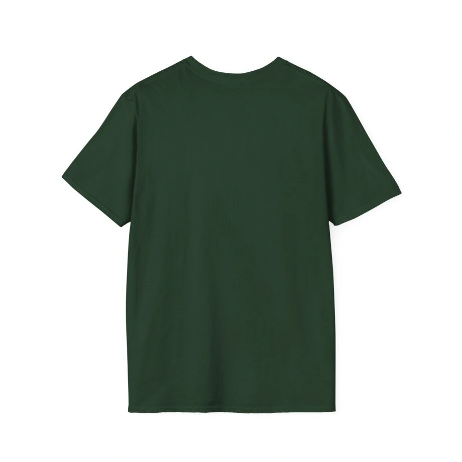 Aphmau Snowflake Holiday Unisex Softstyle Blend T-Shirt Aphmau Snowflake Holiday Unisex Softstyle T-Shirt Forest Green Back Side