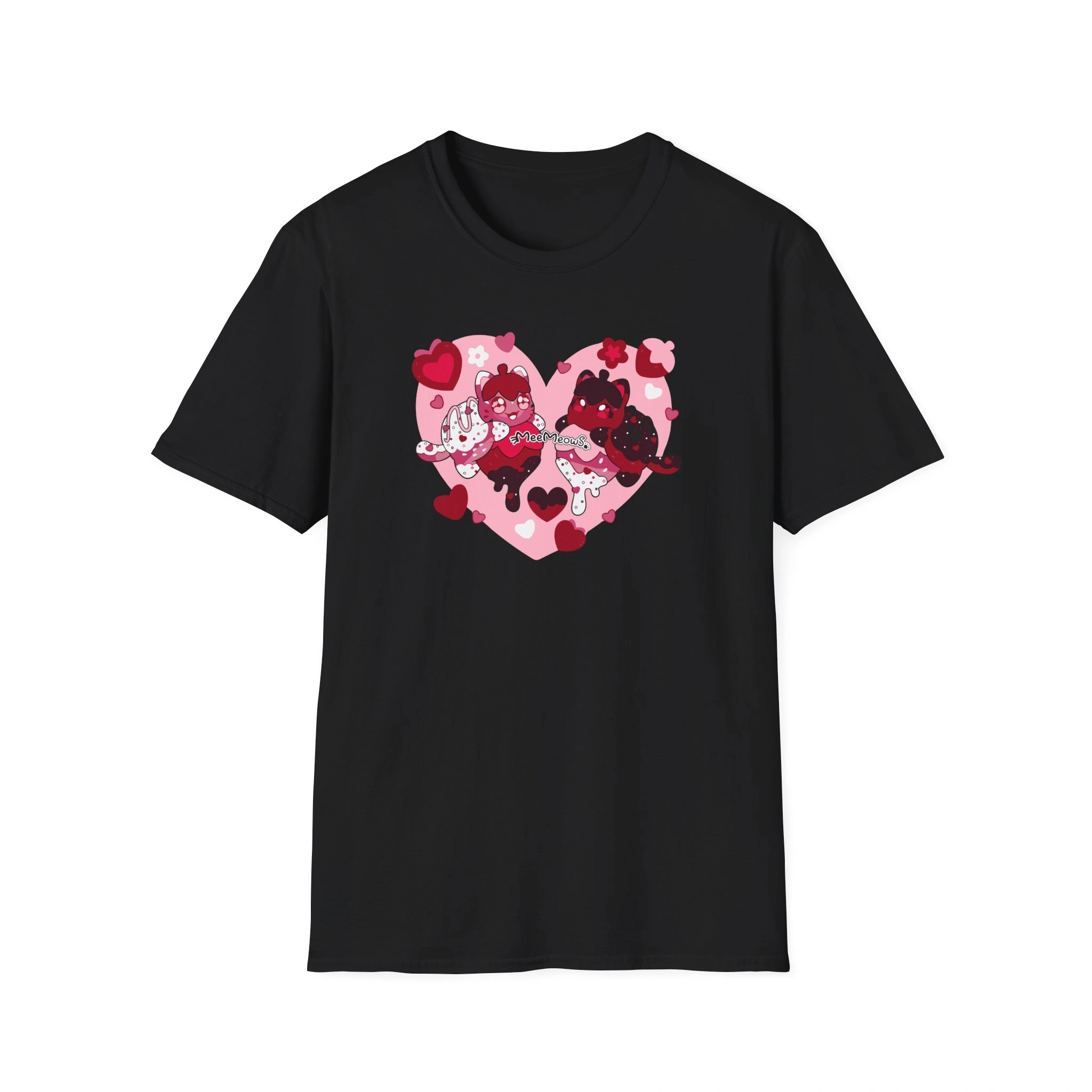 Aphmau Valentine’s Day Unisex Softstyle Blend T-Shirt Aphmau Valentine’s Day Unisex Softstyle T-Shirt Black