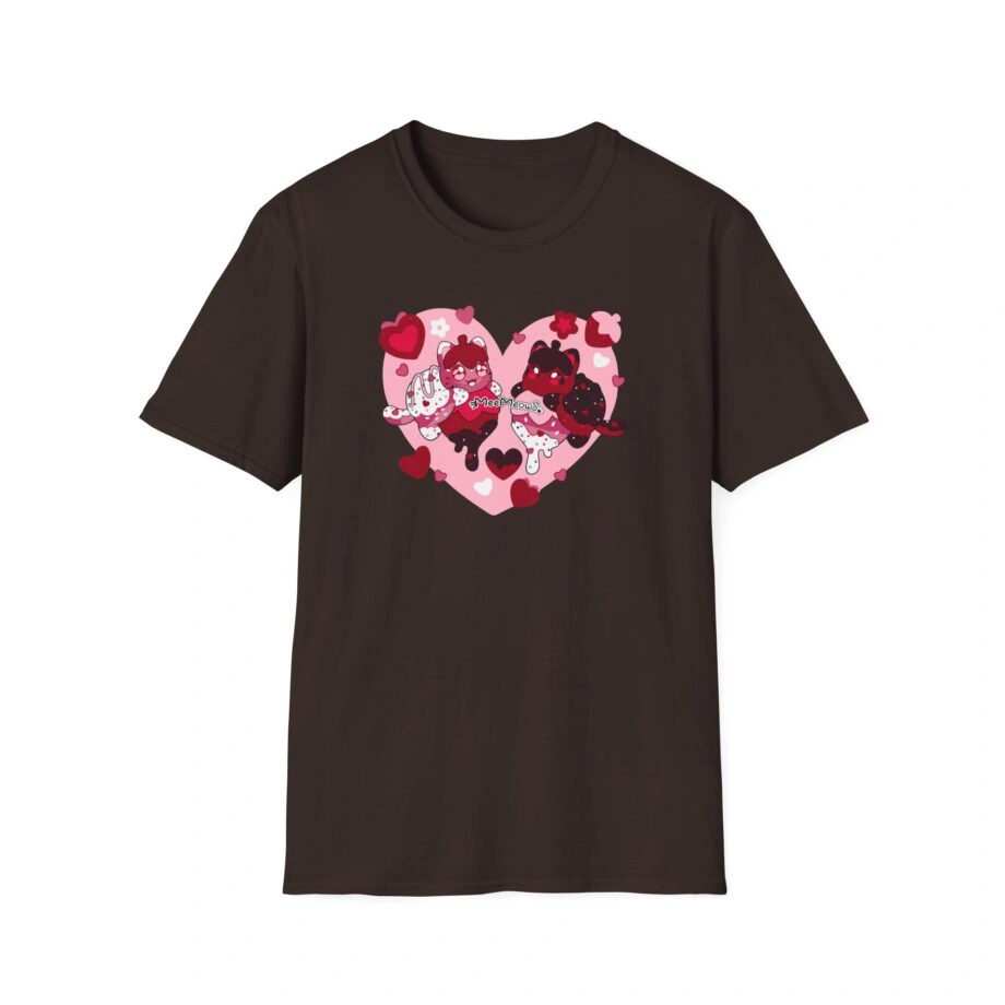 Aphmau Valentine’s Day Unisex Softstyle Blend T-Shirt Aphmau Valentine’s Day Unisex Softstyle T-Shirt Charcoal