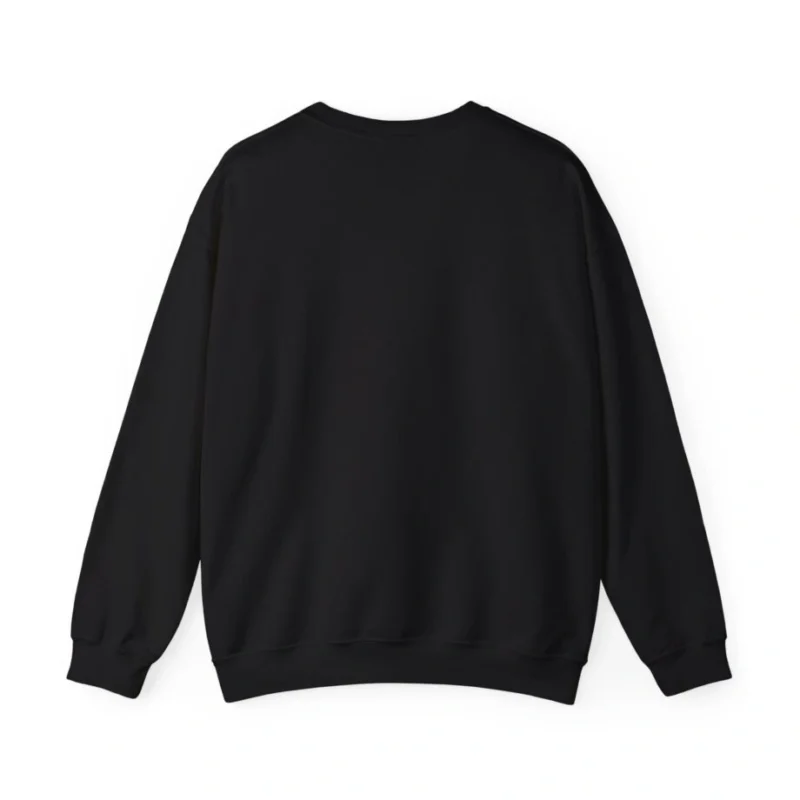 Aphmau Werewolf Cat Unisex Heavy Blend Crewneck Sweatshirt Black Back Side