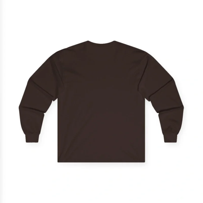 Aphmau Cocoa Holiday Unisex Ultra Cotton Long Sleeve Tee Dark Chocolate Back Side