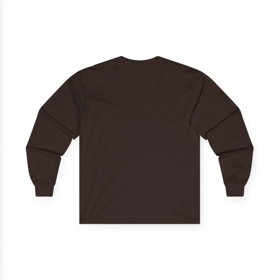 Aphmau Cocoa Holiday Unisex Ultra Cotton Long Sleeve Tee Aphmau Cocoa Holiday Unisex Ultra Cotton Long Sleeve Tee Dark Chocolate Back Side