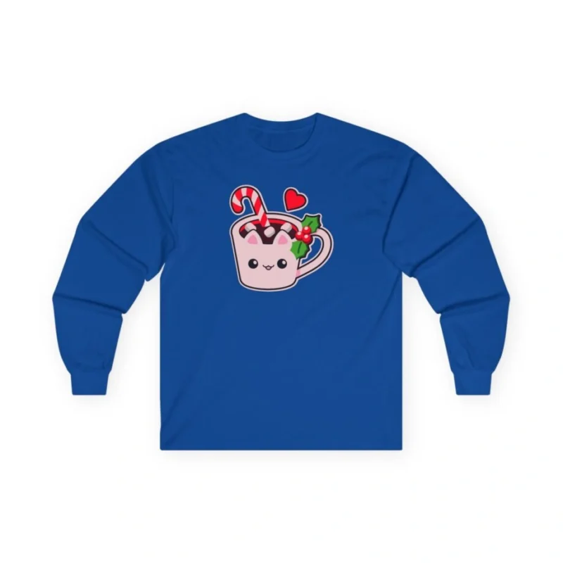 Aphmau Cocoa Holiday Unisex Ultra Cotton Long Sleeve Tee Royal
