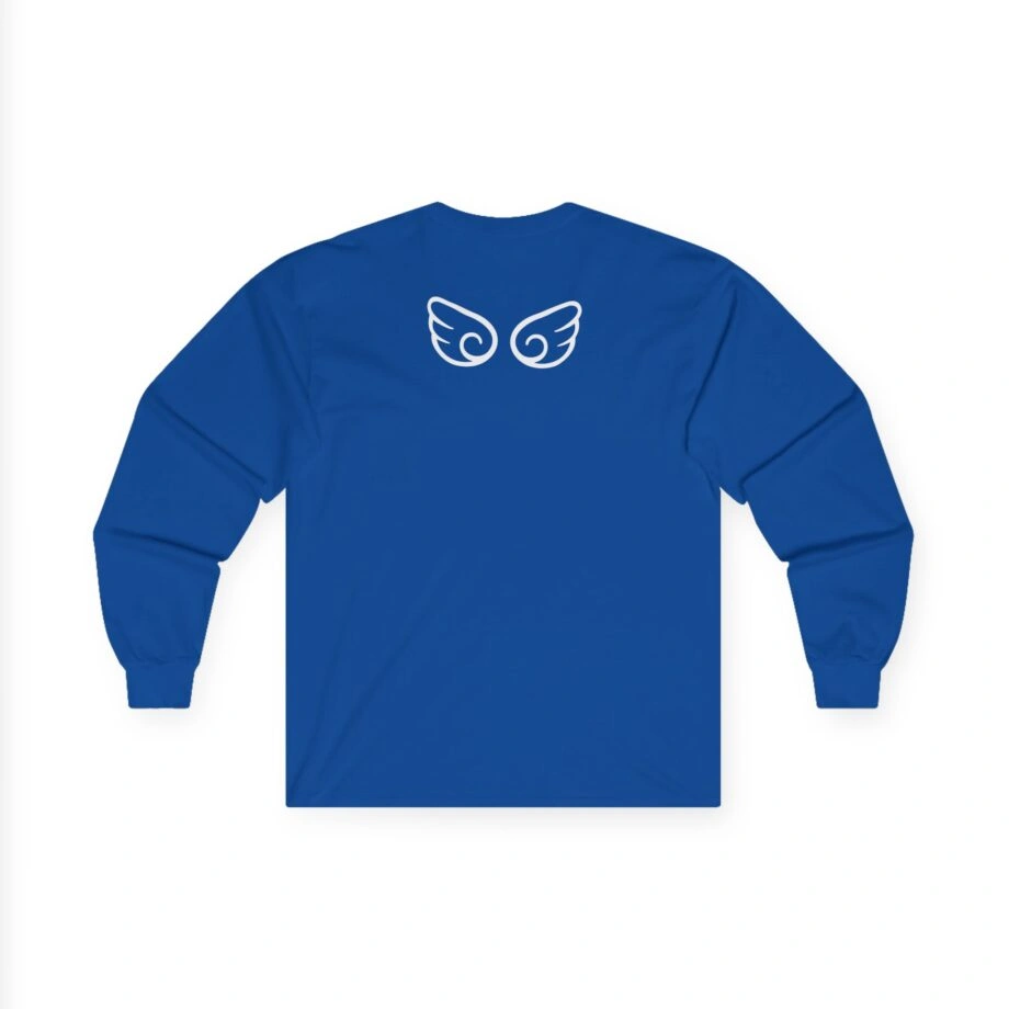 Aphmau Heart Unisex Ultra Cotton Long Sleeve Tee Aphmau Heart Unisex Ultra Cotton Long Sleeve Tee Royal Back Side