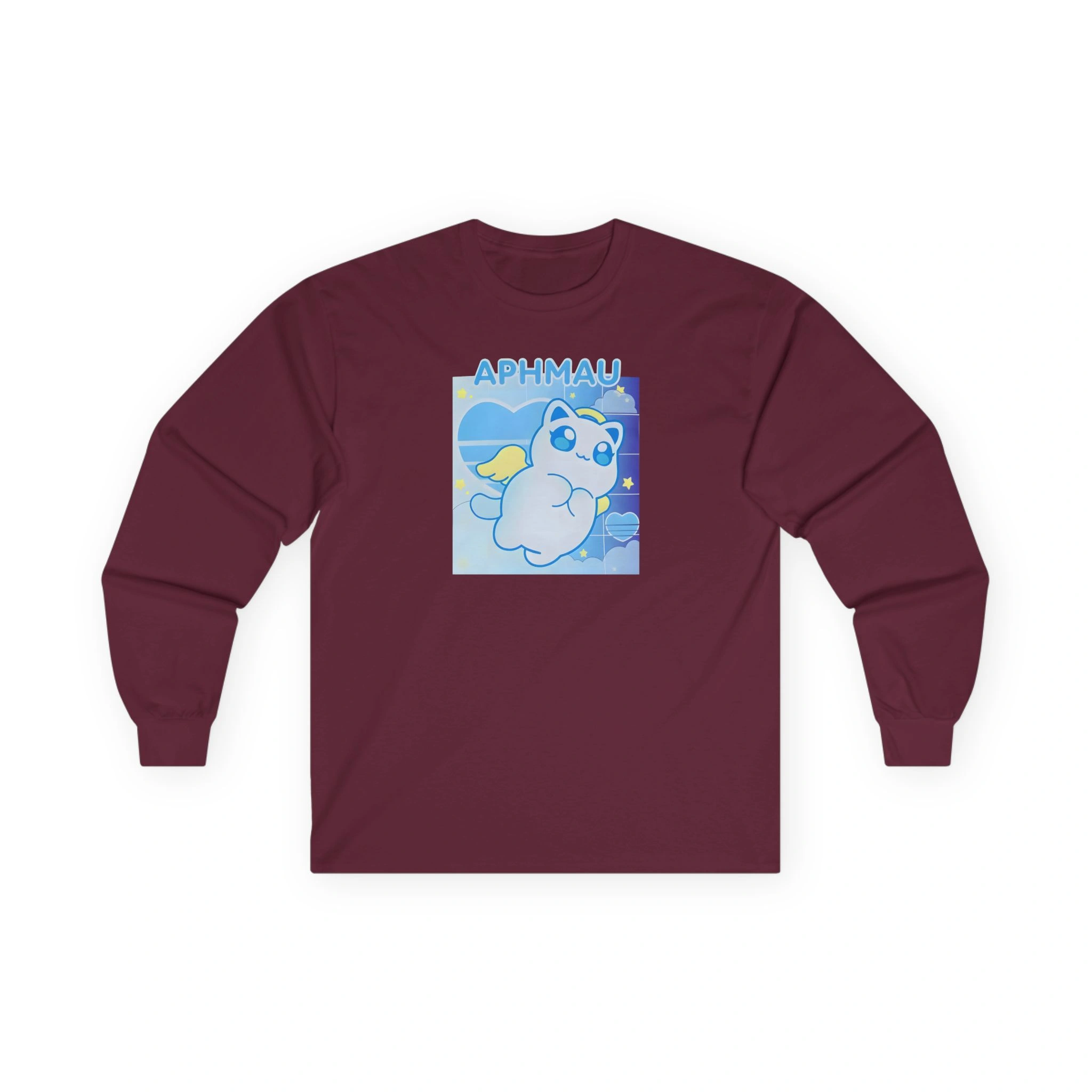 Aphmau Naughty Nice Holiday Unisex Ultra Long Sleeve Tee Aphmau Naughty Nice Holiday Unisex Ultra Cotton Long Sleeve Tee Maroon