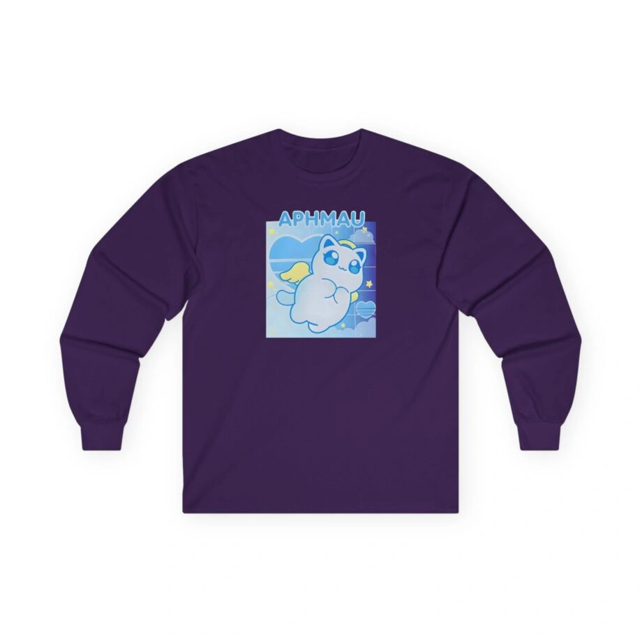 Aphmau Naughty Nice Holiday Unisex Ultra Long Sleeve Tee Aphmau Naughty Nice Holiday Unisex Ultra Cotton Long Sleeve Tee Purple