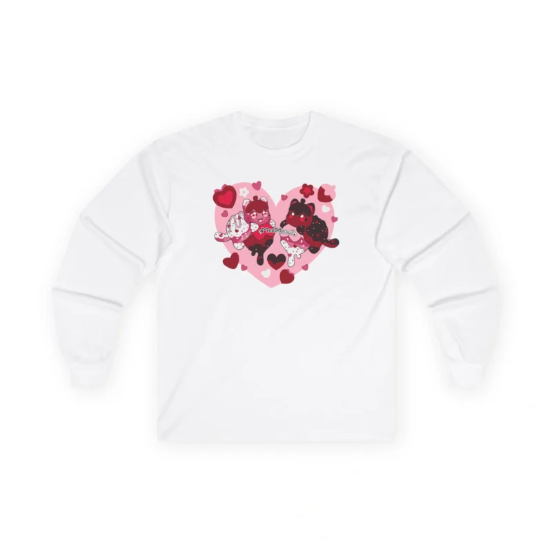 Aphmau Valentine’s Day Unisex Ultra Cotton Long Sleeve Tee White