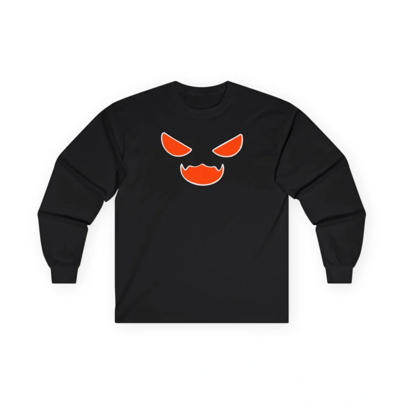 Aphmau Werewolf Graphic Cat Unisex Ultra Cotton Long Sleeve Tee Black